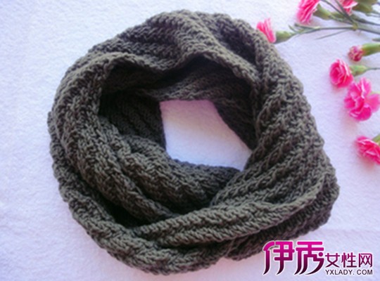 【图】斜纹针围巾织法大全 图解如何织出好看的围巾